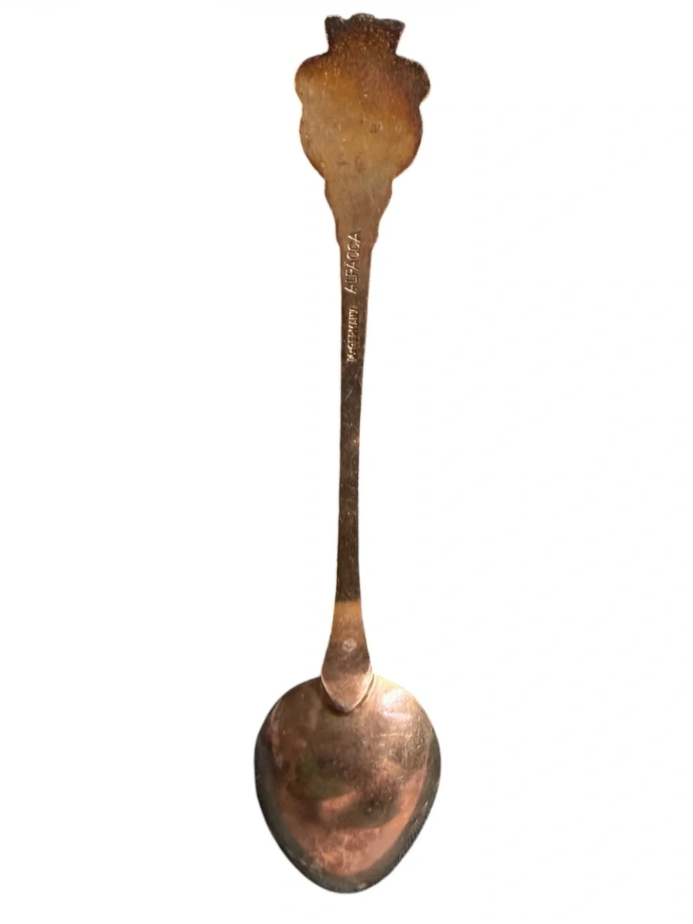 Vintage Silver Souvenir Spoons Set From Niagara Falls, Canada and Lake Placid